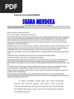 Download Artikel Dari Koran SUARA MERDEKA by felgun SN26604919 doc pdf