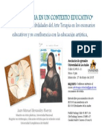 INVITACION Charla Arteterapia y Educación