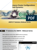 High-Performance Cluster Configurations For ANSYS Fluid Dynamics