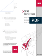 SPSS Survey Tips