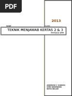TeknikMenjawabFizik2013K2