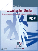 Guía Metodológica de Participación Social de Las Personas en Situación de Pobreza y Exclusión Social