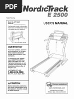 Download NordicTrack e2500 Treadmill by Mike Benz SN266071833 doc pdf