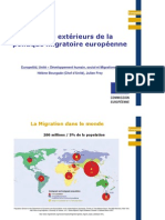 Aspects internationaux des politiques en matière de migrations Hélène BOURGADE