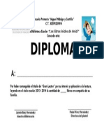 Diploma Biblioteca