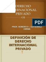 Definicion Del Derecho Internacional Privado
