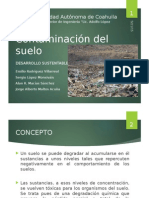 Contaminación de Suelo