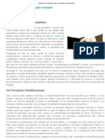 Artigo 5º Da Constituição Federal - Princípios Constitucionais