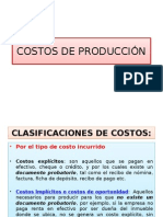 Costos de Produccion