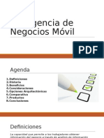 Inteligencia de Negocios Movil