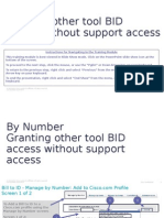 Granting Other Tool BID Access Without Support Access