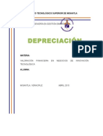 Depreciación