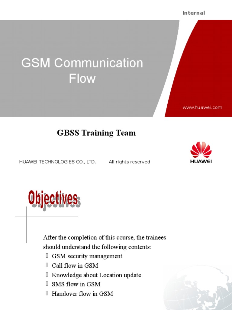 GSM Security and Call Flow Overview | PDF | Radio Resource Management ...