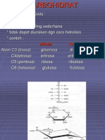 Karbohidrat dibagi 3 golongan