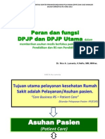 Peran Dan Fungsi DPJP-DR - Nico