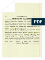 Text Manifesto Leadership