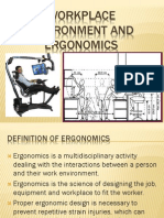 Workplace Environment and Ergonomics PDF