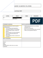 Unit of Inquiry Planner 2 Word