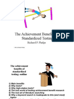 Achievement Benefits of Standardized Testing [Slide Show]