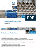 Corporate Presentation March 2013 FINOLEX IMPP