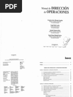 Manual de Direccion de Operaciones Tomson | PDF