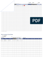 Stock Inventory Control Template