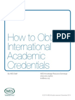 How To Obtain Authentic International Academic Credentials Whitepaper