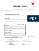 Permis de Travail