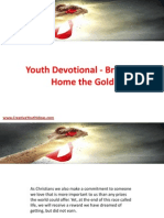 Youth Devotional - Bringing Home the Gold
