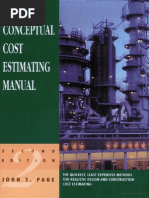 Download Conceptual Cost Estimating Manual by uri SN266134390 doc pdf
