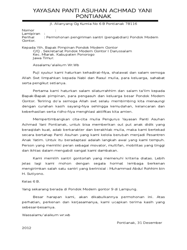 Yuk Lihat 10+ Contoh Surat Permohonan Guru Pengabdian Terbaru 