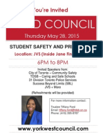 Ward Council Flyer May 28