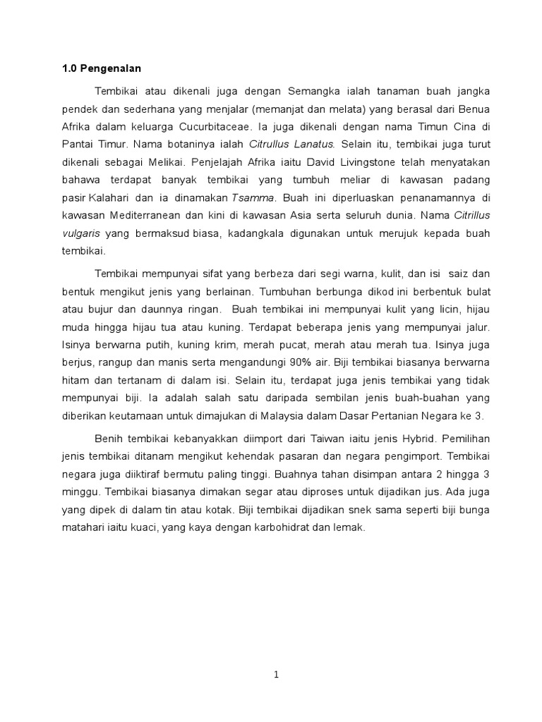 Tembikai Pdf