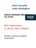 Circuit Integrat Analogic: TLC 272CP
