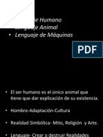 Lenguaje Animal, Humano, Maquinas PDF