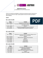 Agenda Taller Pasca Sde