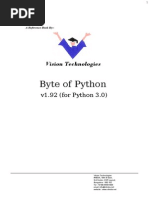 Byte of Python