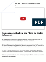 Plano de Contas Referencial (Atualize - Importe)