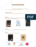 Novetats Maig 2015 PDF
