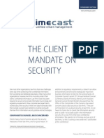 Client Mandate On Security