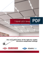 T-Bar LED Smartlight: The Next Generation of The Light For Visible Structure Suspended Ceilings