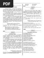 Simulado Portugues Junho 2015