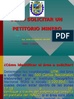 Como Solicitar Un Derecho Minero