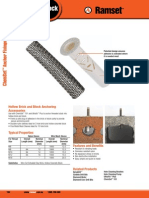 Chemical Anchoring Hollow Brick Block