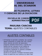 Ajustes Contables Contabilidad Financiera