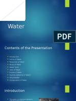 Water PPT Presentaion