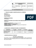 MSDS - Gas Refrigerante R-22