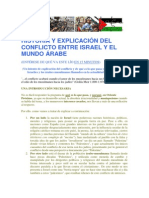 Historia Del Conflicto Entre Israel y El Mundo Árabe