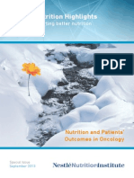 Nutrition and Patient Outcomes in Oncology