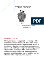 Hybrid Engine Combines Advantages of Rotary and Piston Design